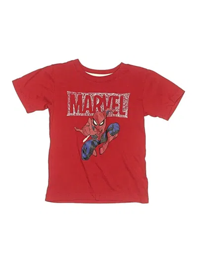 Pre-owned Marvel Kids' Short Sleeve T-shirt In Red