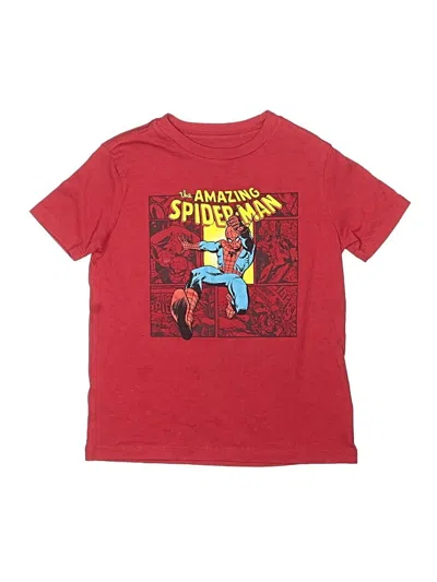Pre-owned Marvel Kids' Short Sleeve T-shirt In Red