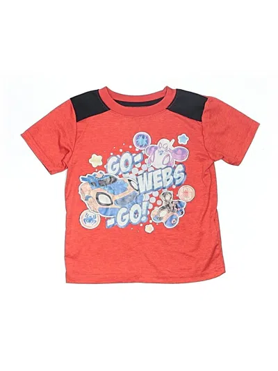 Pre-owned Marvel Kids' Short Sleeve T-shirt In Red