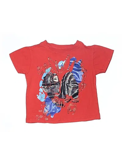 Pre-owned Marvel Kids' Short Sleeve T-shirt In Red