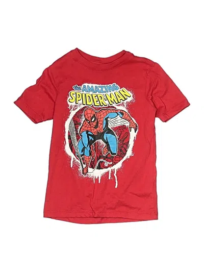 Pre-owned Marvel Kids' Short Sleeve T-shirt In Red