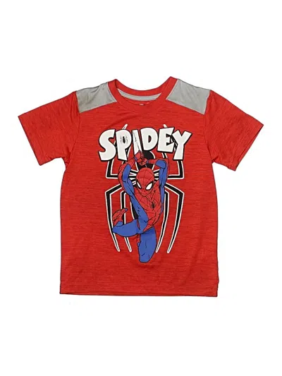 Pre-owned Marvel Kids' Short Sleeve T-shirt In Red