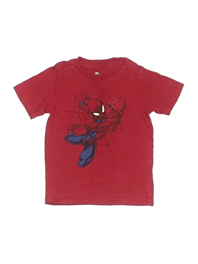 Pre-owned Marvel Kids' Short Sleeve T-shirt In Red