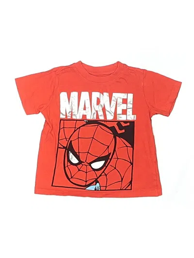 Pre-owned Marvel Kids' Short Sleeve T-shirt In Red