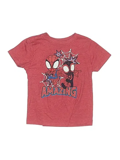 Pre-owned Marvel Kids' Short Sleeve T-shirt In Red