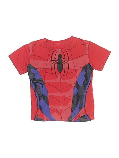 Pre-owned Marvel Kids' Short Sleeve T-shirt In Red