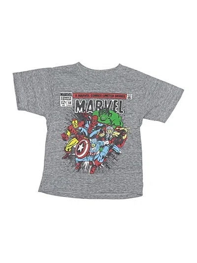 Pre-owned Marvel Kids' Short Sleeve T-shirt In Silver