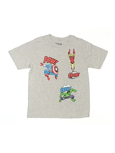 Pre-owned Marvel Kids' Short Sleeve T-shirt In Silver