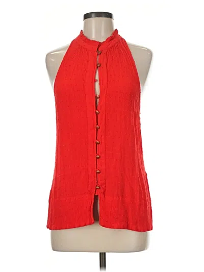 Pre-owned Marvel Sleeveless Blouse In Red