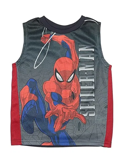 Pre-owned Marvel Kids' Sleeveless T-shirt In Red