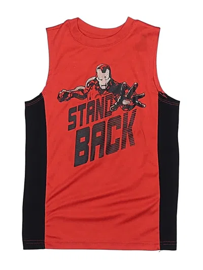 Pre-owned Marvel Kids' Sleeveless T-shirt In Red