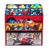 Marvel Spider-man 6-cubby Toy Organizer In Multi