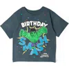 Marvel Babies'  Spider-man Birthday T-shirt In Blue