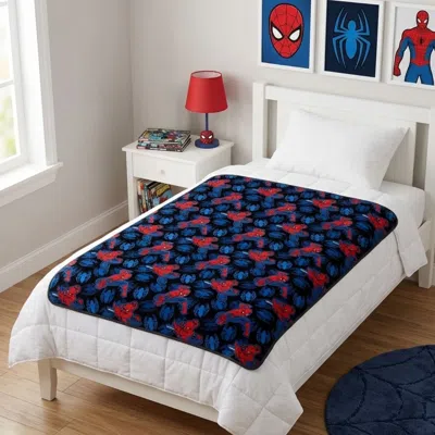 Marvel Spider-man Action Silk Touch Throw Blanket - 46" X 60" In Multi