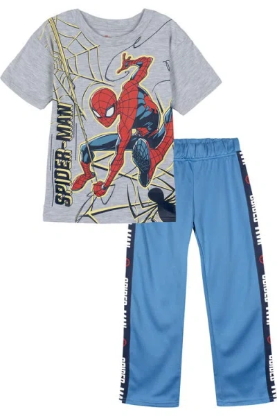 Marvel Kids'  Spider-man Athletic 2-piece T-shirt And Pants Set In Multi