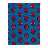 Marvel Spiderman Baby Blanket In Blue