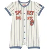 Marvel Spider-man Baseball One Piece Romper In White