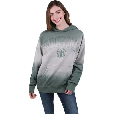 Marvel Spider-man Fleece Pullover Hoodie In Green