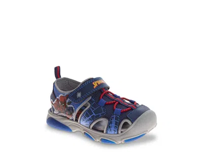 Marvel Spiderman Lightup Fisherman Sandal Kids' In Navy