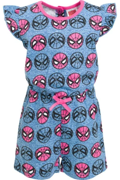 Marvel Kids'  Spider-man One Piece Romper In Blue