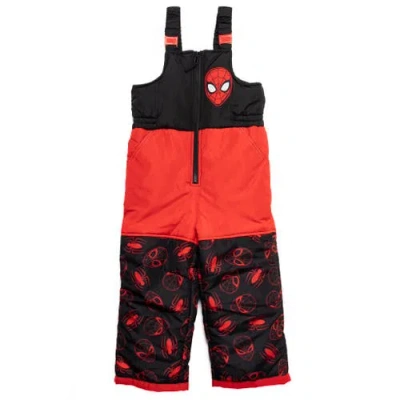 Marvel Kids'  Spider-man One Piece Ski Bib In Multi