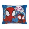Marvel Spiderman Rectangular Throw Pillow In Blue