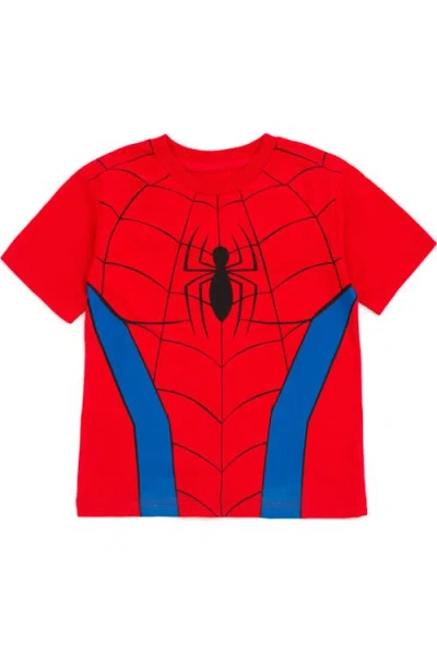 Marvel Babies'  Spider-man Short Sleeve T-shirt In Classic Red Spider Man