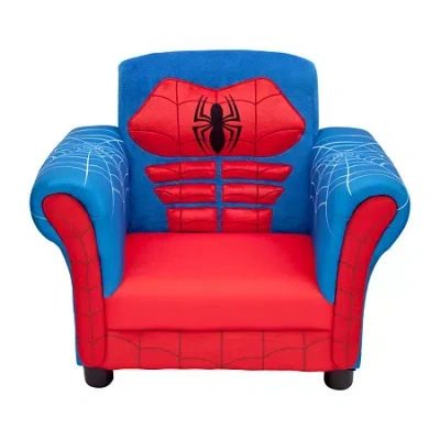 Marvel Spider-man Wooden Kids Chair In Red