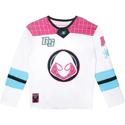 Marvel Spider-verse Hockey Jersey In Pink Ghost Spider