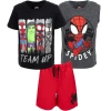 Marvel Spidey And His Amazing Friends 3pc Tank Top, Tee & Shorts Set In Multi