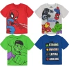 Marvel Spidey And His Amazing Friends 4-pack T-shirts In Multi
