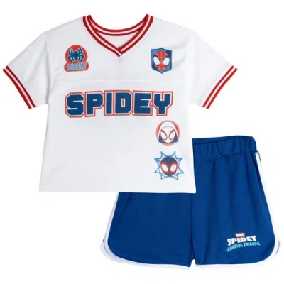 Marvel Kids'  Spidey And His Amazing Friends Athletic 2-piece T-shirt And Shorts Set In Multi