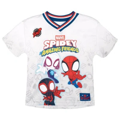 Marvel Kids'  Spidey And His Amazing Friends Athletic T-shirt In White