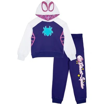 Marvel Kids'  Spidey And His Amazing Friends Fleece Hoodie And Pants Set In Multi