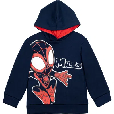 Marvel Kids'  Spidey And His Amazing Friends Fleece Hoodie In Blue