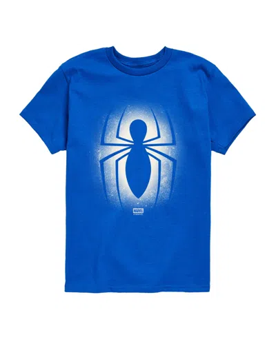 Marvel Kids' Spidey Logo Youth Boys' 8-20 Short-sleeve Graphic T-shirt In Blue