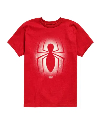 Marvel Kids' Spidey Logo Youth Boys' 8-20 Short-sleeve Graphic T-shirt In Red