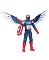 Marvel Studios Titan Hero Series Deluxe Captain America Action Figure In No Color