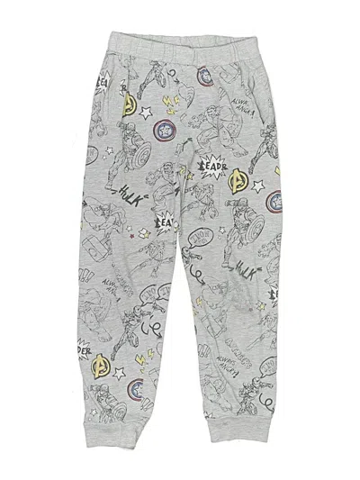 Pre-owned Marvel Kids' Sweatpants In Gray