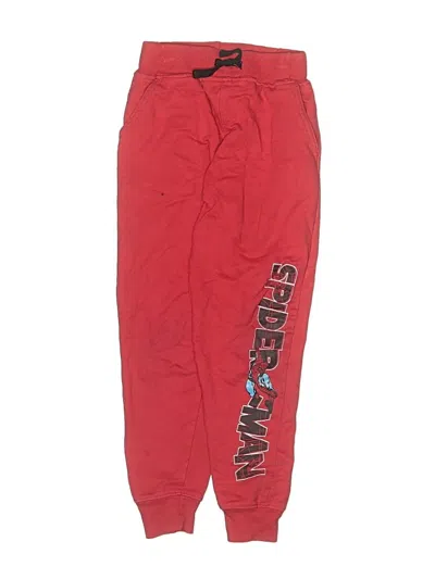 Pre-owned Marvel Kids' Sweatpants In Red