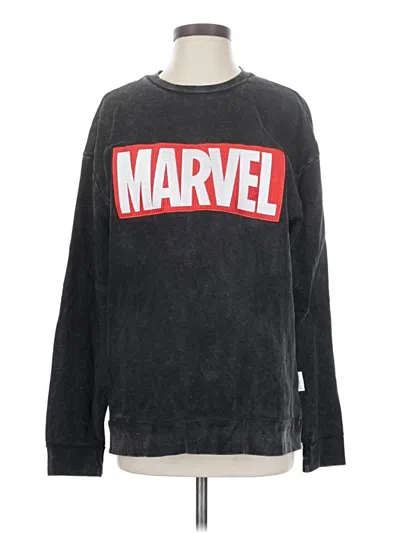 Pre-owned Marvel Sweatshirt In Black