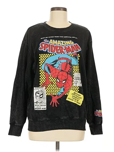 Pre-owned Marvel Sweatshirt In Black