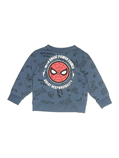 Pre-owned Marvel Kids' Sweatshirt In Blue