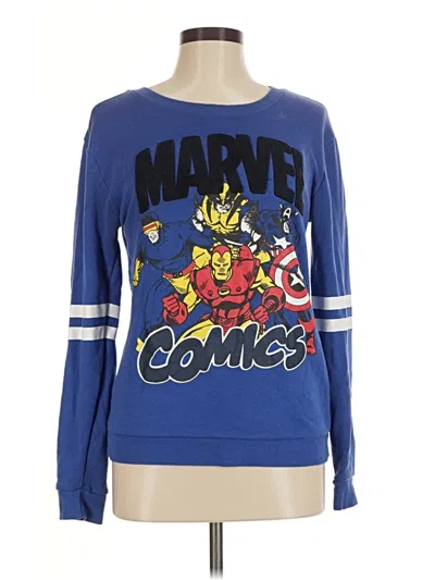Pre-owned Marvel Sweatshirt In Blue