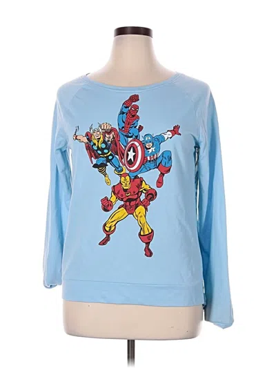 Pre-owned Marvel Sweatshirt In Blue
