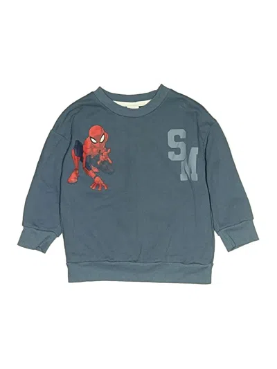 Pre-owned Marvel Kids' Sweatshirt In Blue