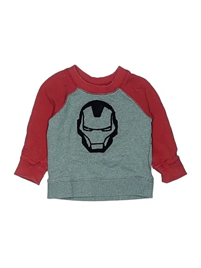 Pre-owned Marvel Kids' Sweatshirt In Burgundy