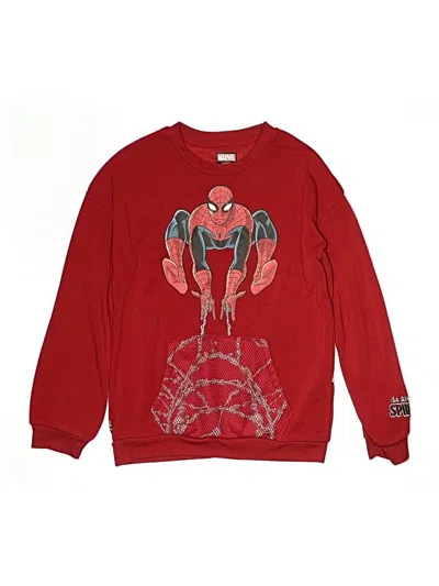 Pre-owned Marvel Kids' Sweatshirt In Red