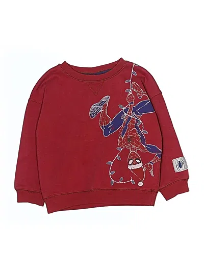 Pre-owned Marvel Kids' Sweatshirt In Red