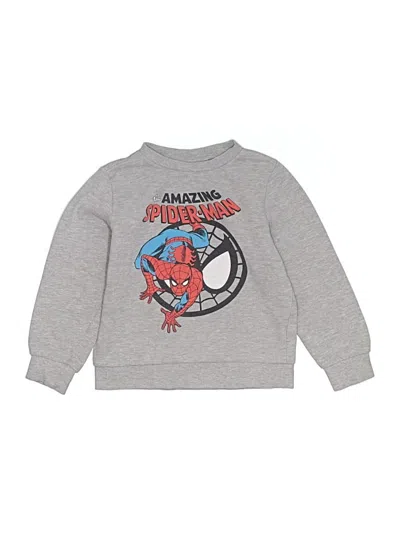 Pre-owned Marvel Kids' Sweatshirt In Silver